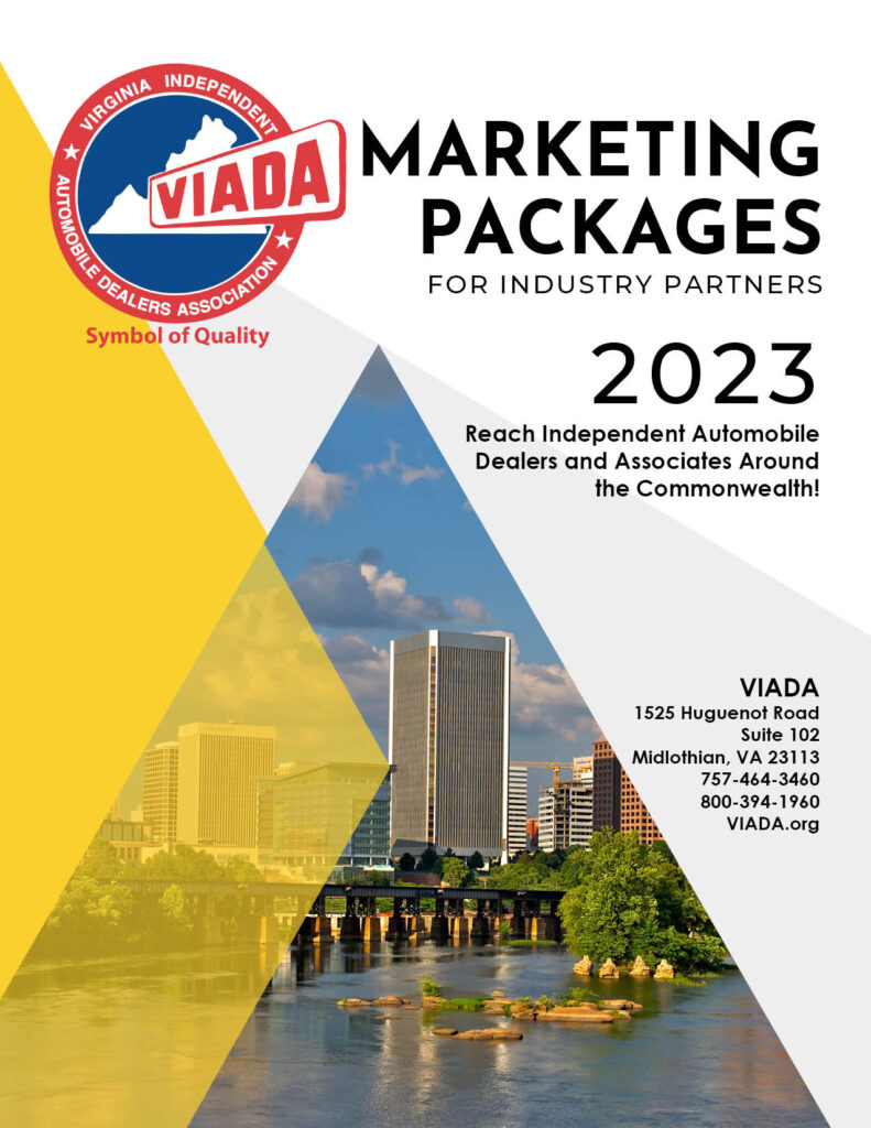 VIADA 2023 Marketing Packages for Industry Partners