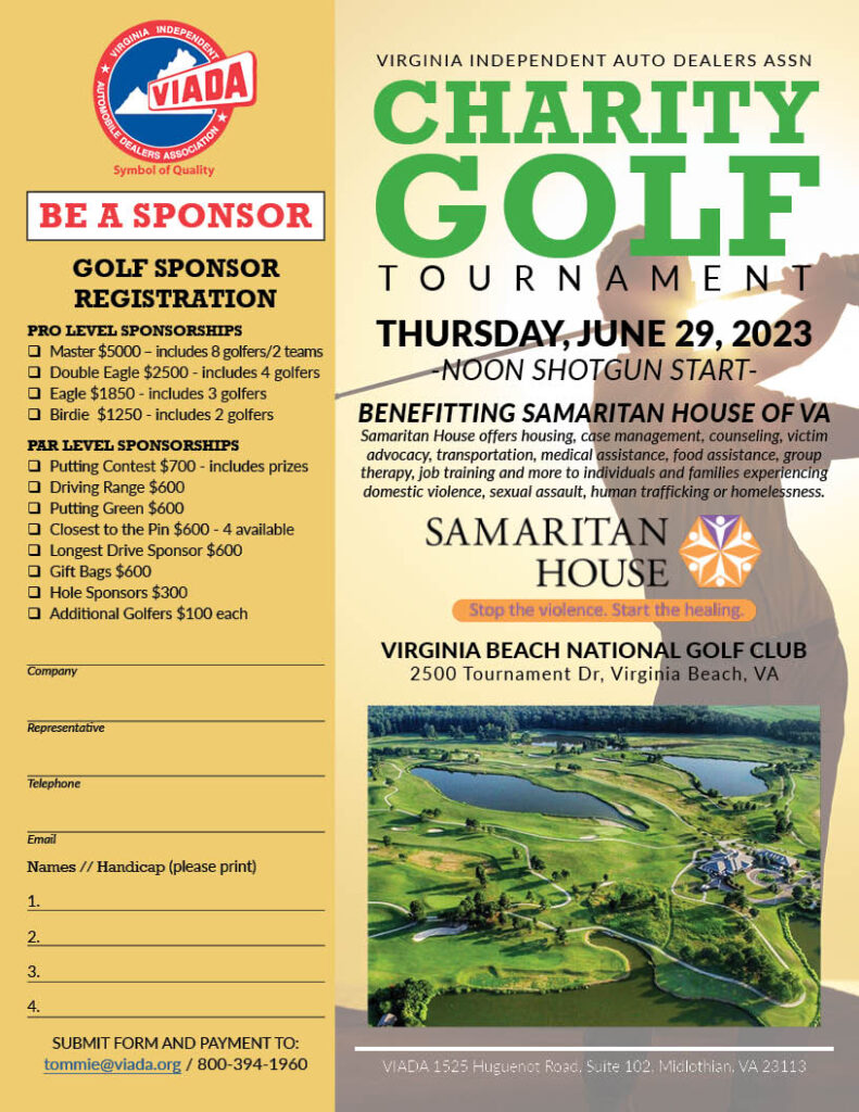 VIADA Charity Golf Tournament 2023